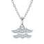 12 Zodiac Signs - Aquarius, Set With Top-quality Moissanite, Luxurious And Fashionable Light Luxury Trend Jewelry, Silver Necklace, Pendant S925, Silver-plated Platinum