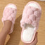 Fluffy Slippers Household Thick Bottom And Warm Keeping Non-slip