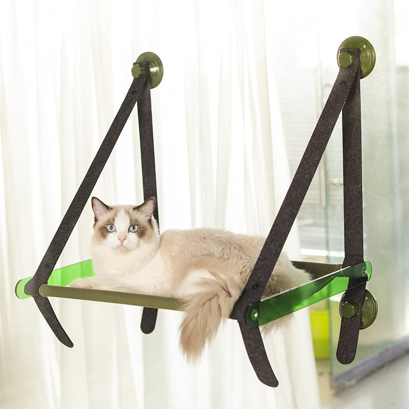 Cat Hammock Cat Litter Pet Bed Cat Hanging Litter Suction Cup Type Window Sill Cat Swing Main image