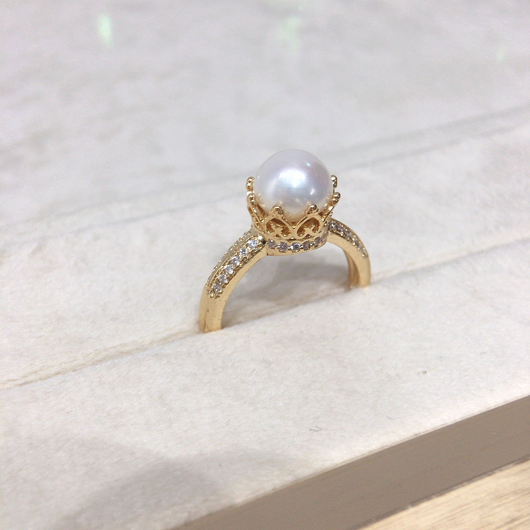 High-End Natural Freshwater Pearl Ring For Women Main image