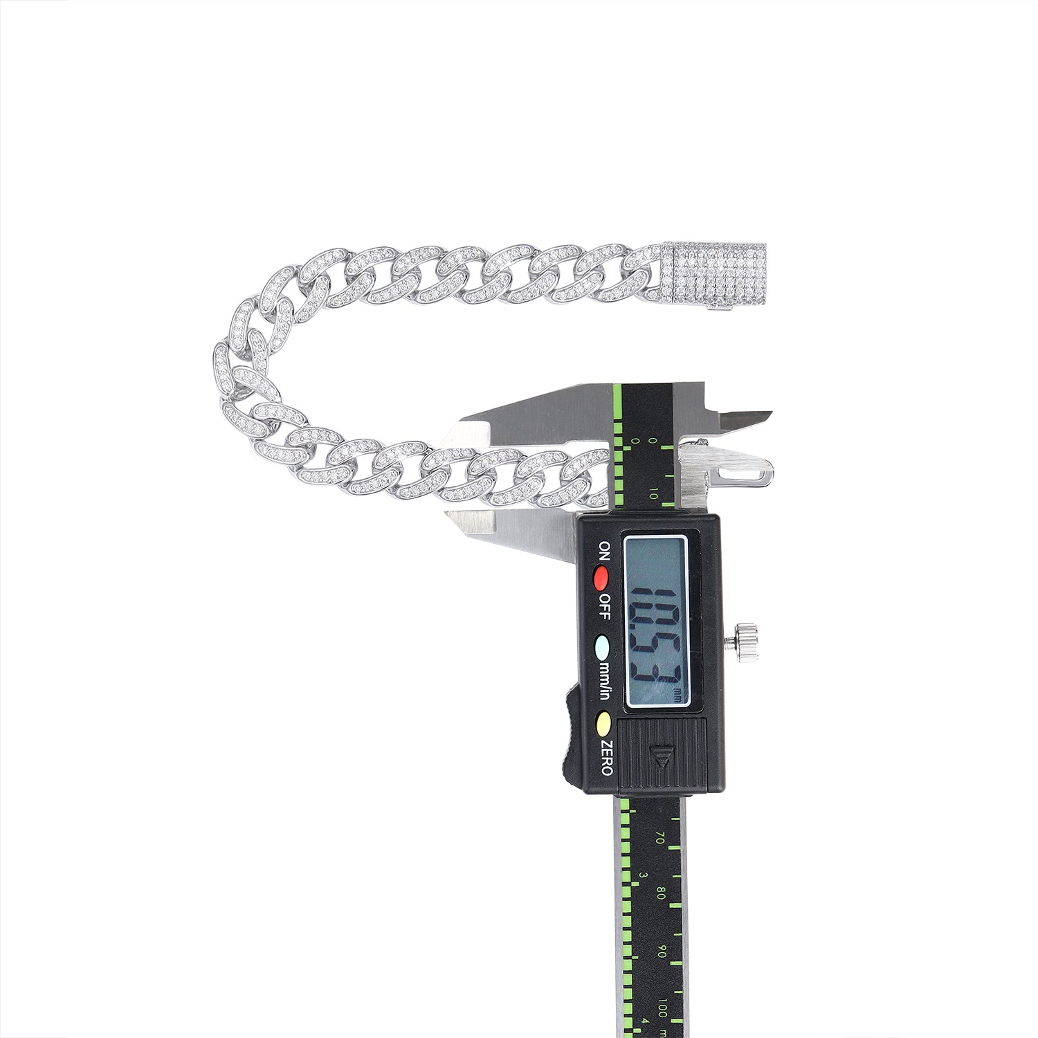 Set With Top-quality Moissanite, This Luxurious And Fashionable Light Luxury Jewelry Silver Bracelet Is Made Of S925 Silver Electroplated With Platinum