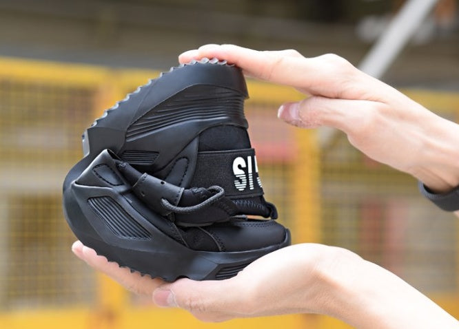 Shatterproof and puncture proof work shoes