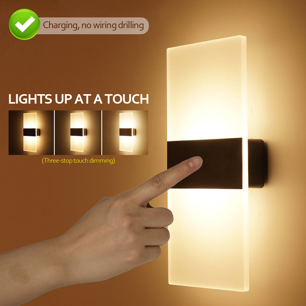 Indoor Sensing USB Charging Wall Lamp Main image