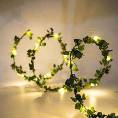 2M LED String Lights - Leafs Garland Main image