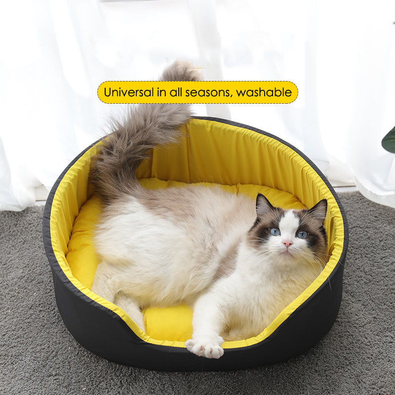 New winter pet kennel Universal washable dog kennel for all seasons Winter warm and deep sleep cat kennel for cats Main image