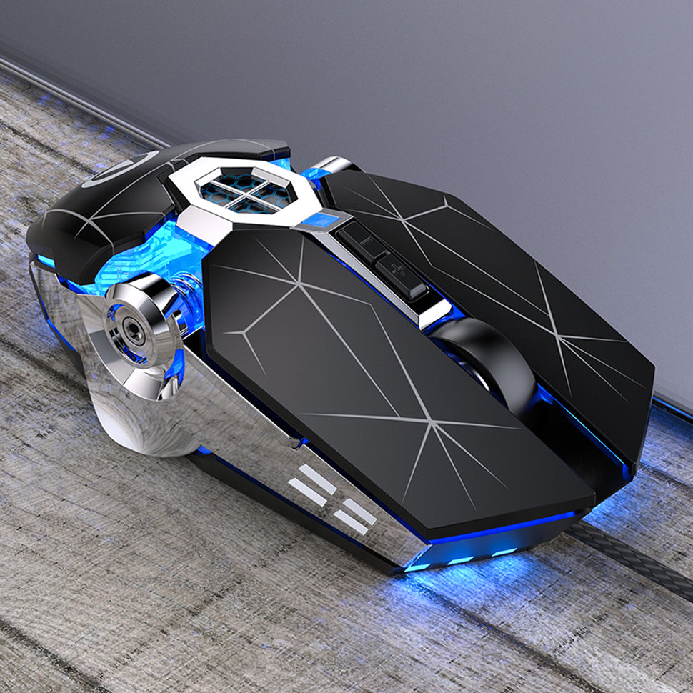 Gaming Mouse Wired Silent Gaming Mechanical Computer Desktop Notebook Office Secondary image