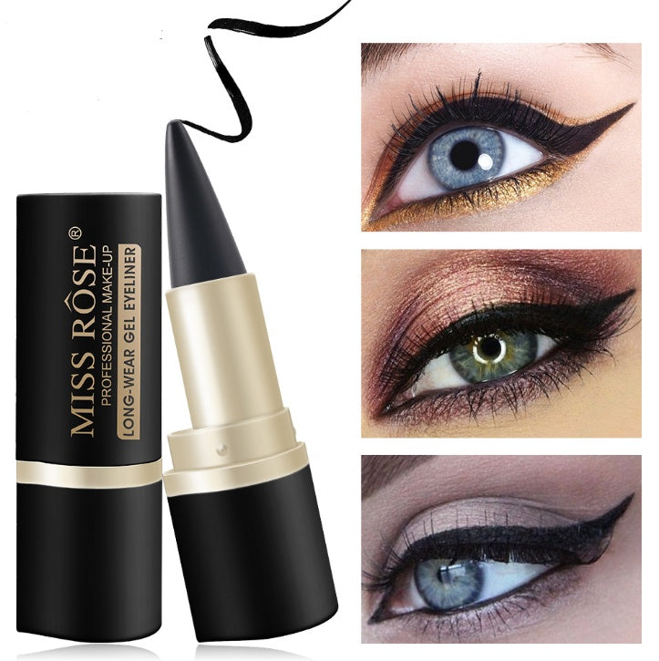 Waterproof Black Eyeliner Liquid Eye Liner Pen Pencil Gel Beauty Makeup Cosmetic Eyelashes Waterproof Eye Liner Makeup Tool Main image