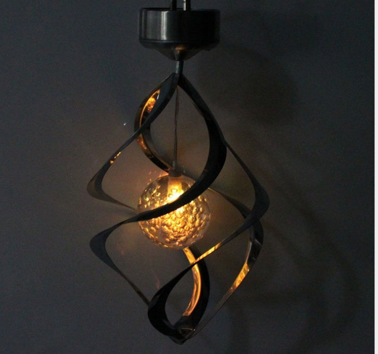 LED Color Changing Solar Wind Chime Light Secondary image