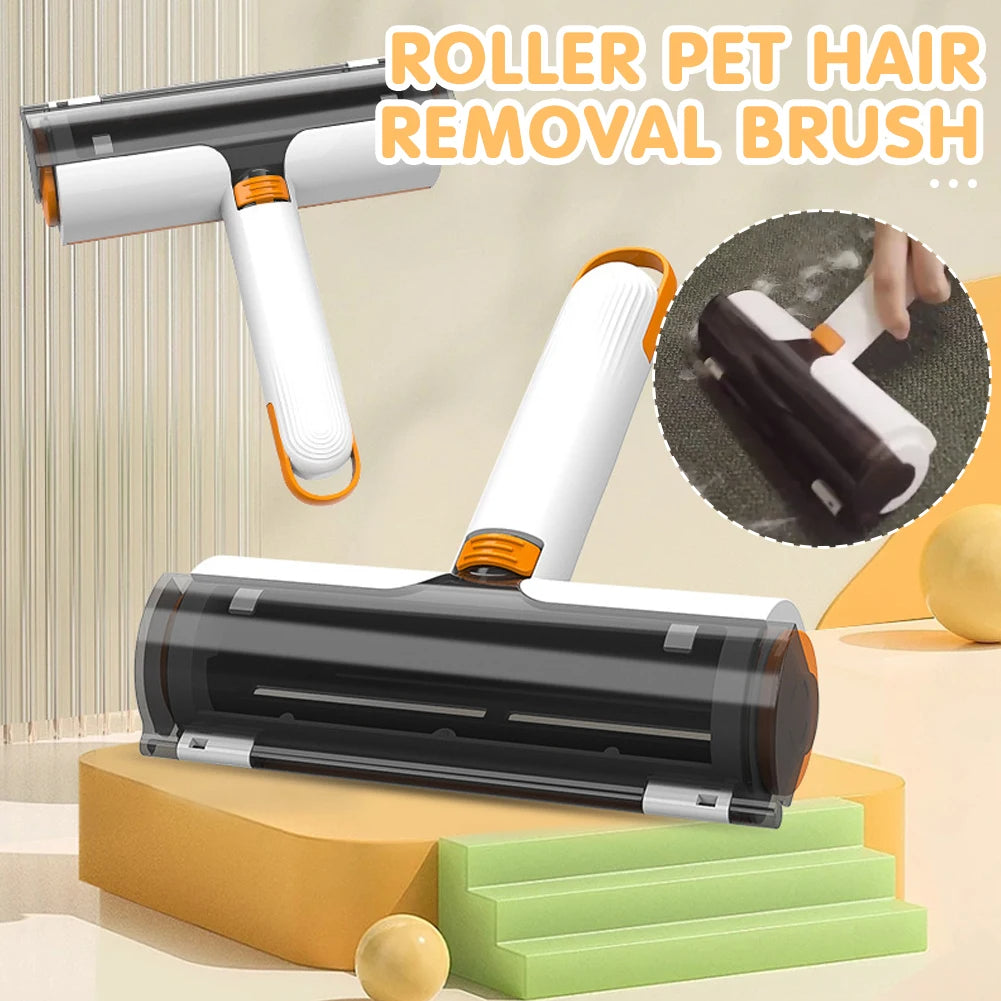 2 In 1 Pet Hair Removal Roller Multifunctional Portable Washable Hair Removal Brush Pet Supplies Main image