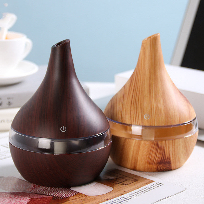Wood grain tip humidifier air purifier Secondary image