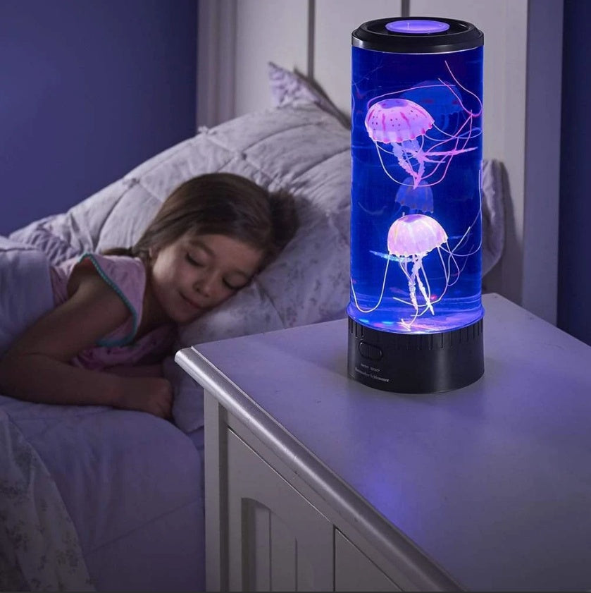 LED Jellyfish Aquarium Lamp Night Light USB Powered Main image