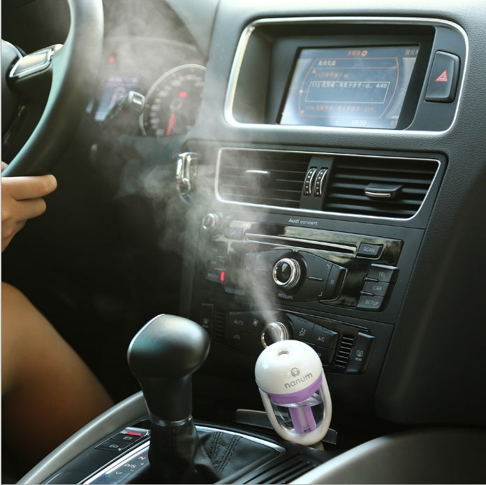 Car Humidifier Air Purifier Freshener Essential Oil Diffuser Main image