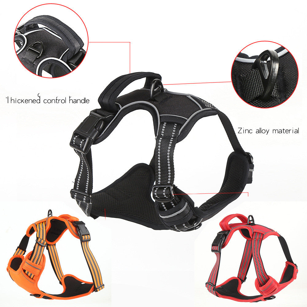 Dog Harness No Pull Breathable Reflective Pet Harness Vest Secondary image