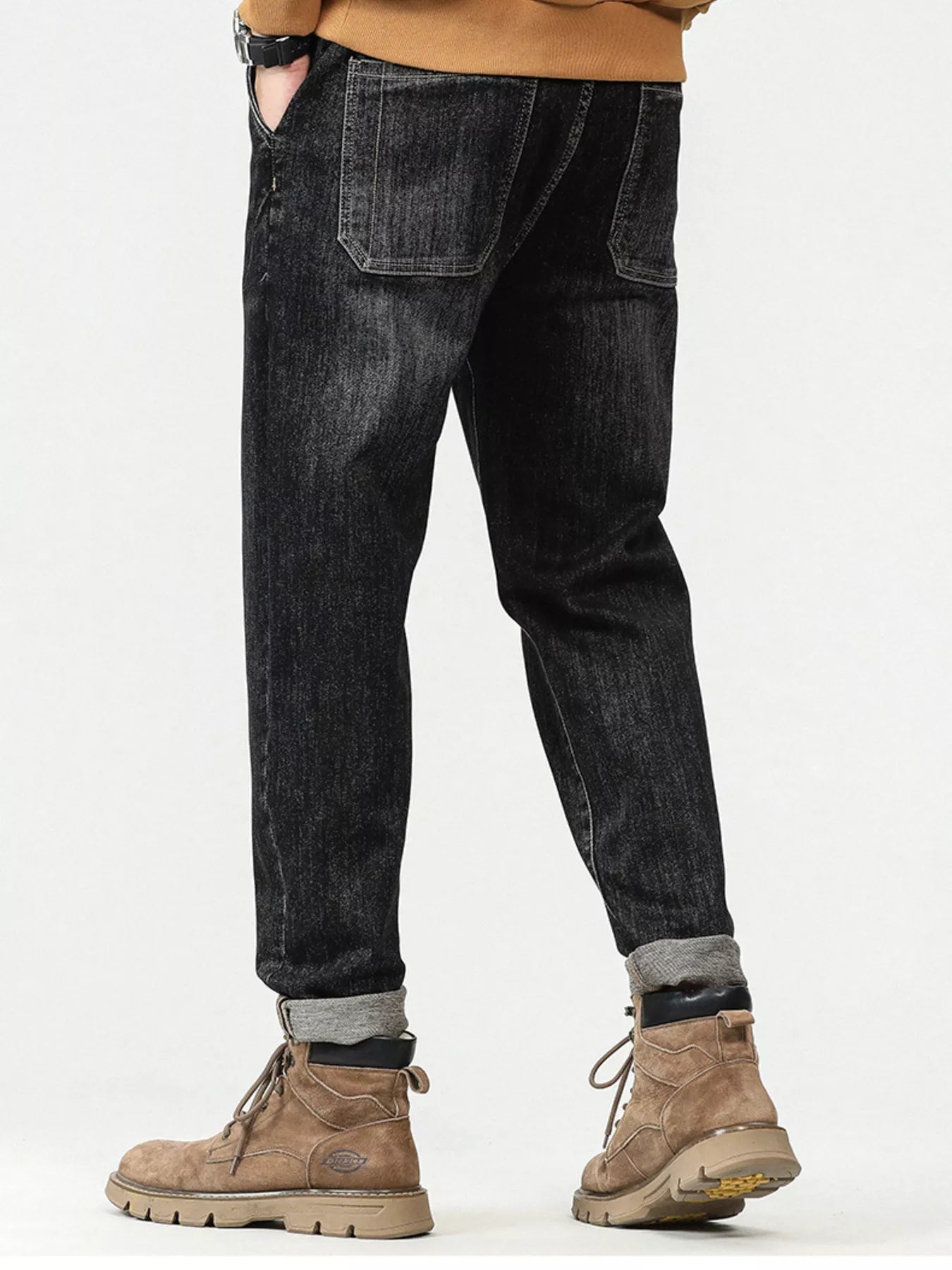 Men's Plus Size Vintage Wash Relaxed Fit Jeans Secondary image