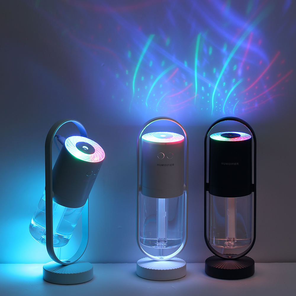 200ml Portable Colorful Light Humidifier USB Rechargeable Car Humidifier Secondary image