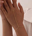 New Stylish Ring Bracelet With A Light-luxury High-end Vibe