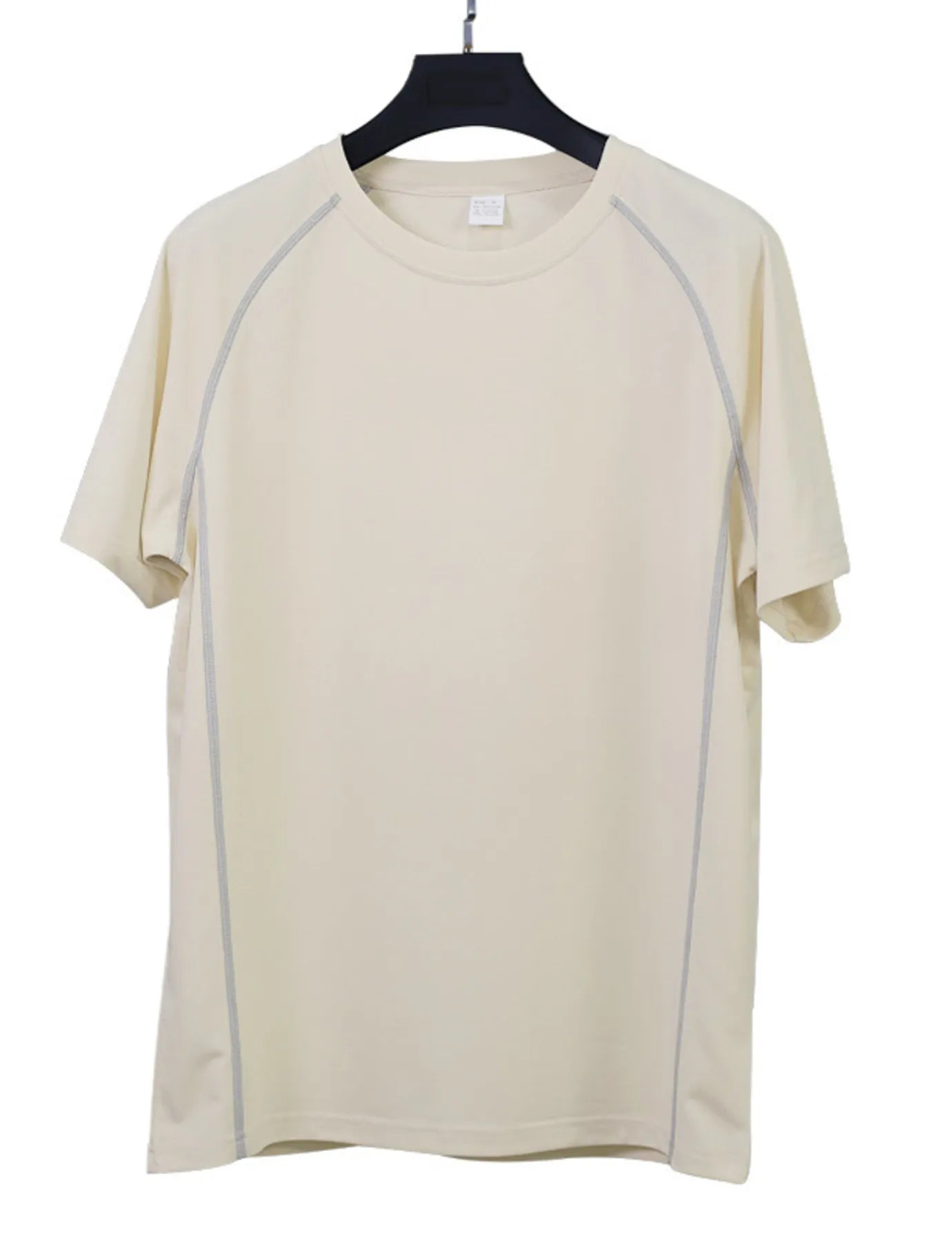 Men's Full Size Round Neck Short Sleeve T-Shirt and Shorts Set Plus Size Secondary image