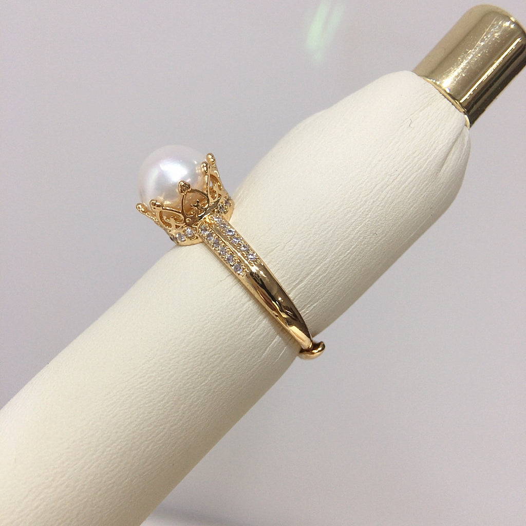 High-End Natural Freshwater Pearl Ring For Women
