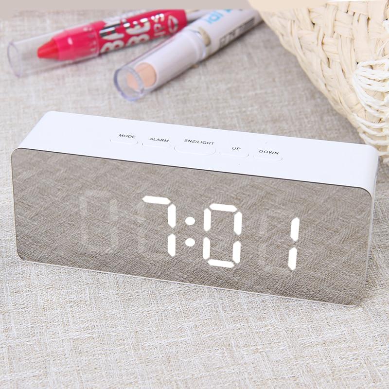 Digital LED multi-function mirror clock Secondary image