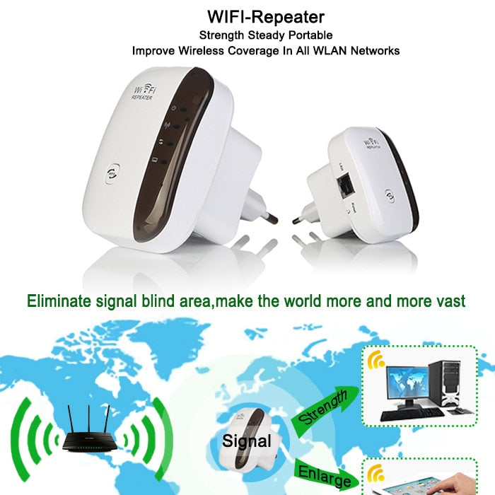 Wireless WiFi Repeater Wi-Fi Range Extender Main image
