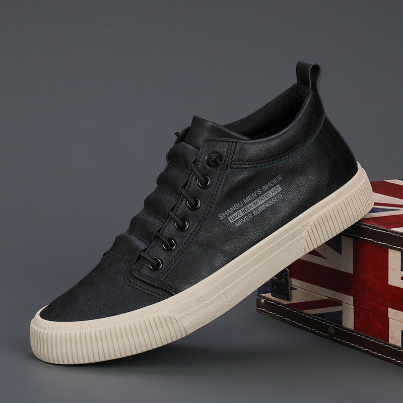 New Casual Leather Shoes Are Fashionable And Versatile Main image