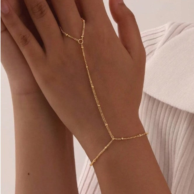 New Stylish Ring Bracelet With A Light-luxury High-end Vibe