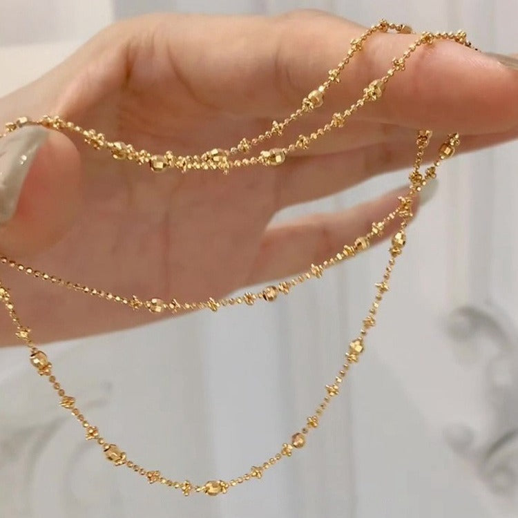 18K Gold-Plated Starry Sky Necklace