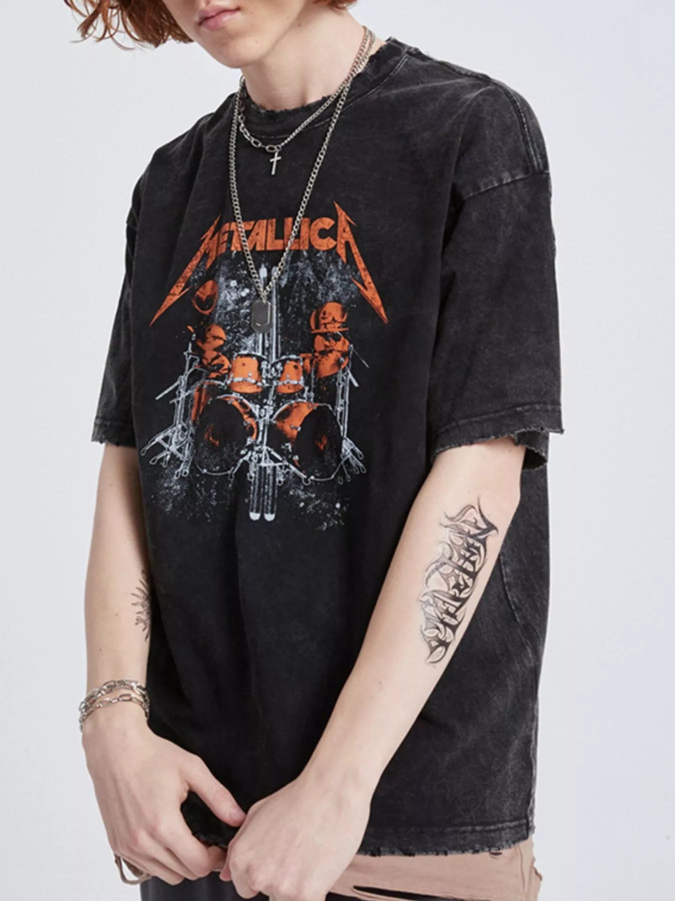 Men's Graphic Round Neck T-Shirt Secondary image