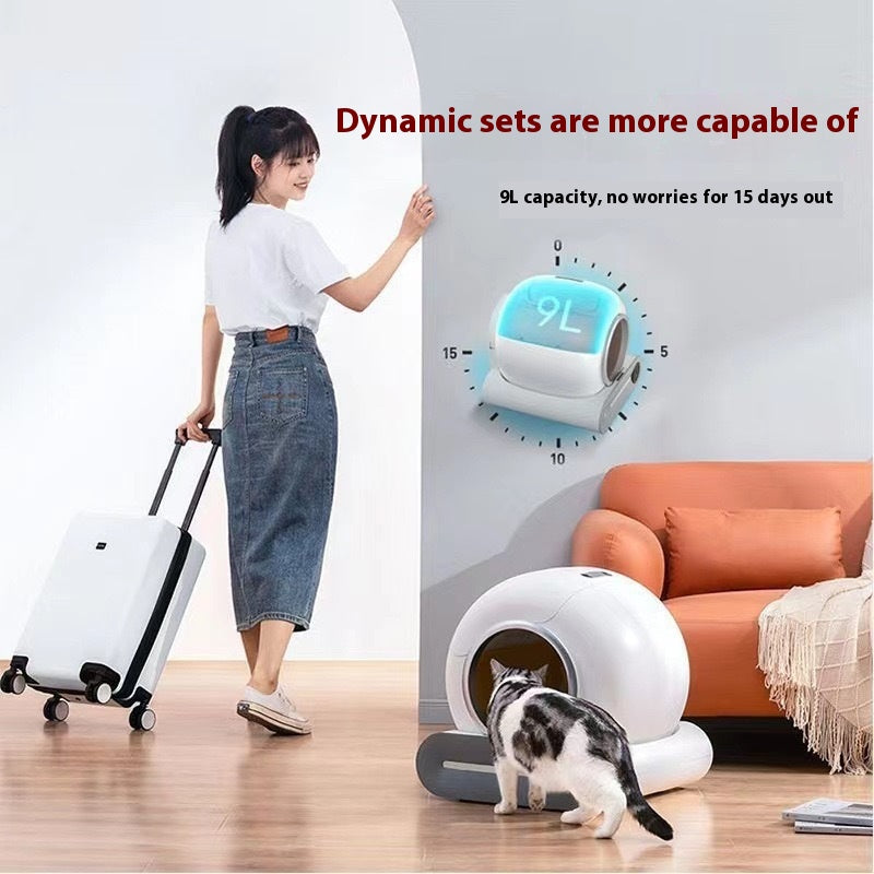 Automatic Litter Box Cat Toilet Smart Pooper Scooper Secondary image