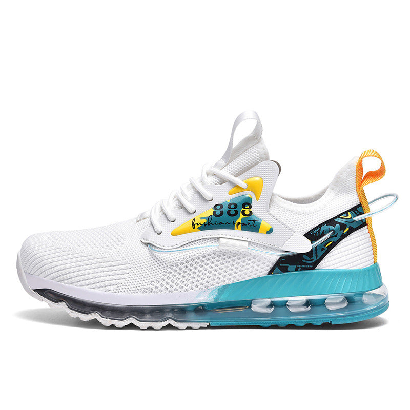 Men's Knit Breathable Running Fashion Casual Shoes Secondary image