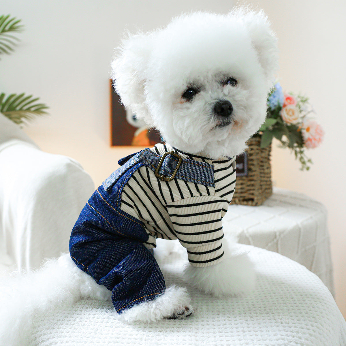 Pet Clothes Dog Four Feet Heart Vintage Secondary image