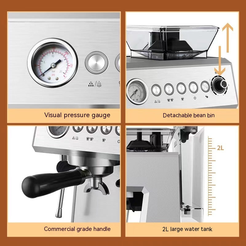 Italian Coffee Machine Fully Automatic Household Freshly Ground Concentrate Secondary image
