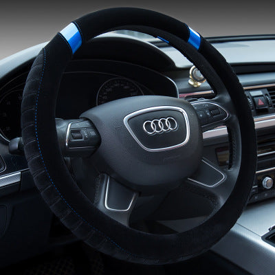 Steering wheel short plush car handle Main image