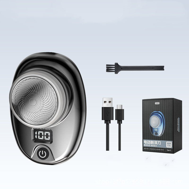 Digital Waterproof Travel Electric Portable Shaver Secondary image