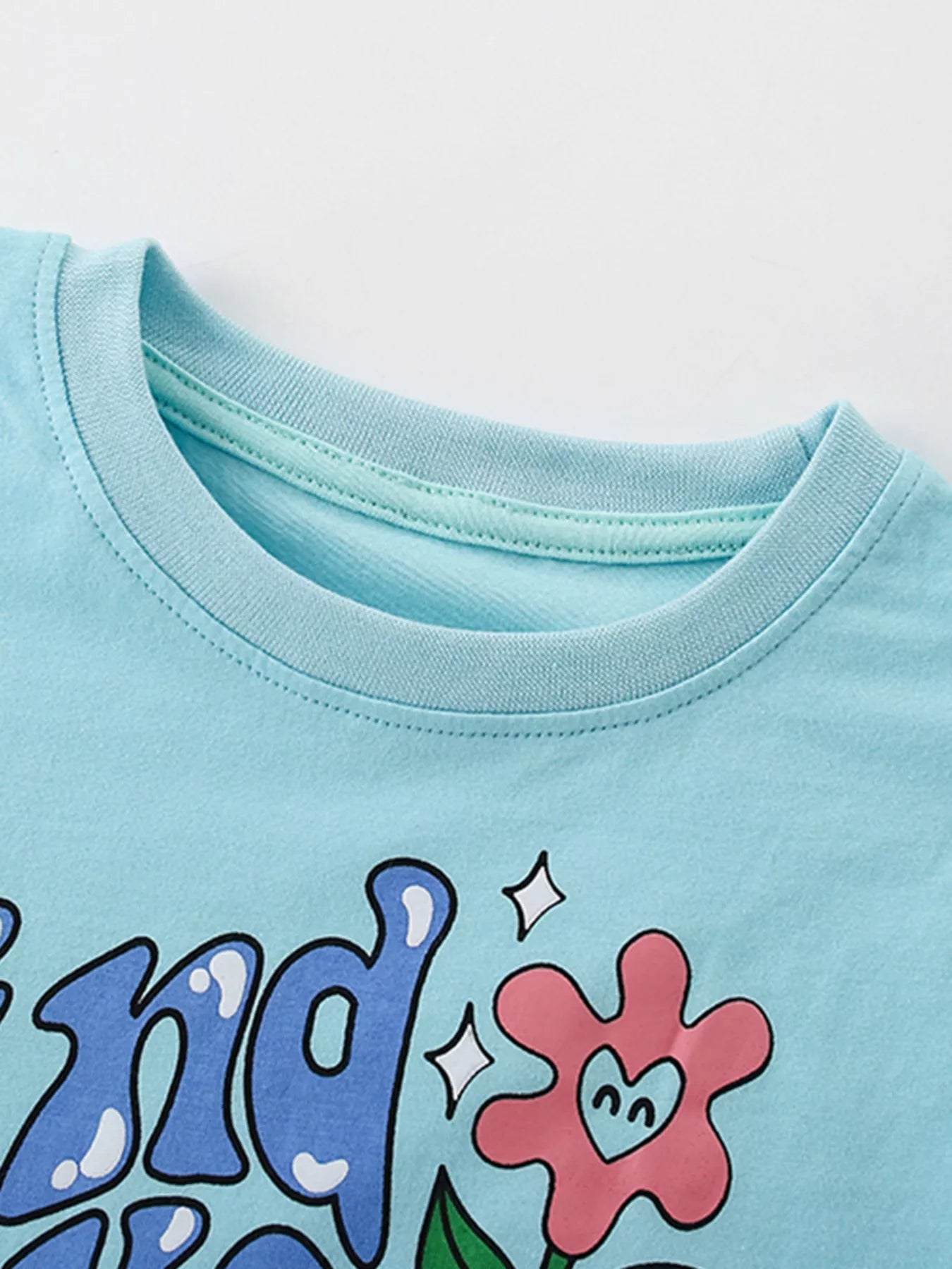 Children's Find Your Happy Place T-Shirt and Shorts Set Secondary image