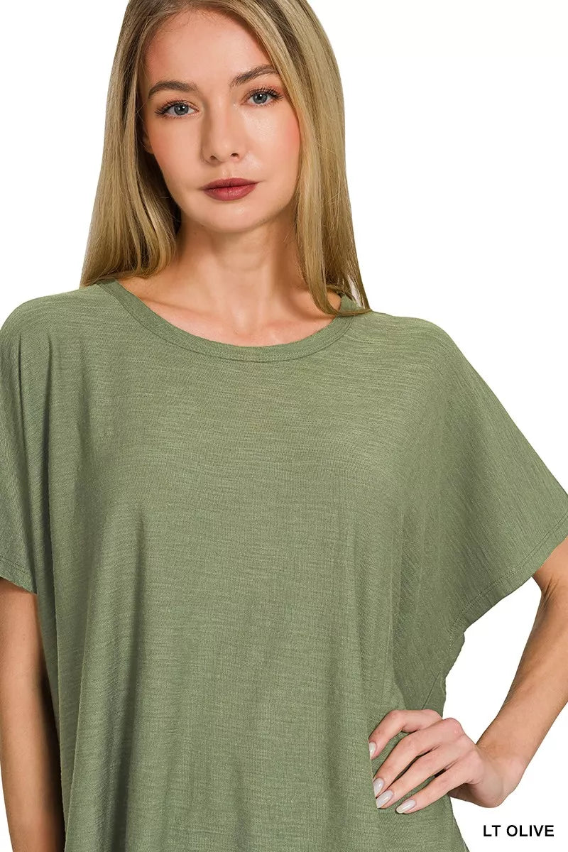 Zenana Round Neck Short Sleeve T-Shirt Secondary image