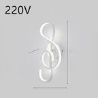 led wall lamp nordic minimalist bedroom bedside lamp