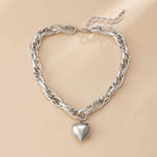 Cold Style Hollow Out Thick O-shaped Necklace