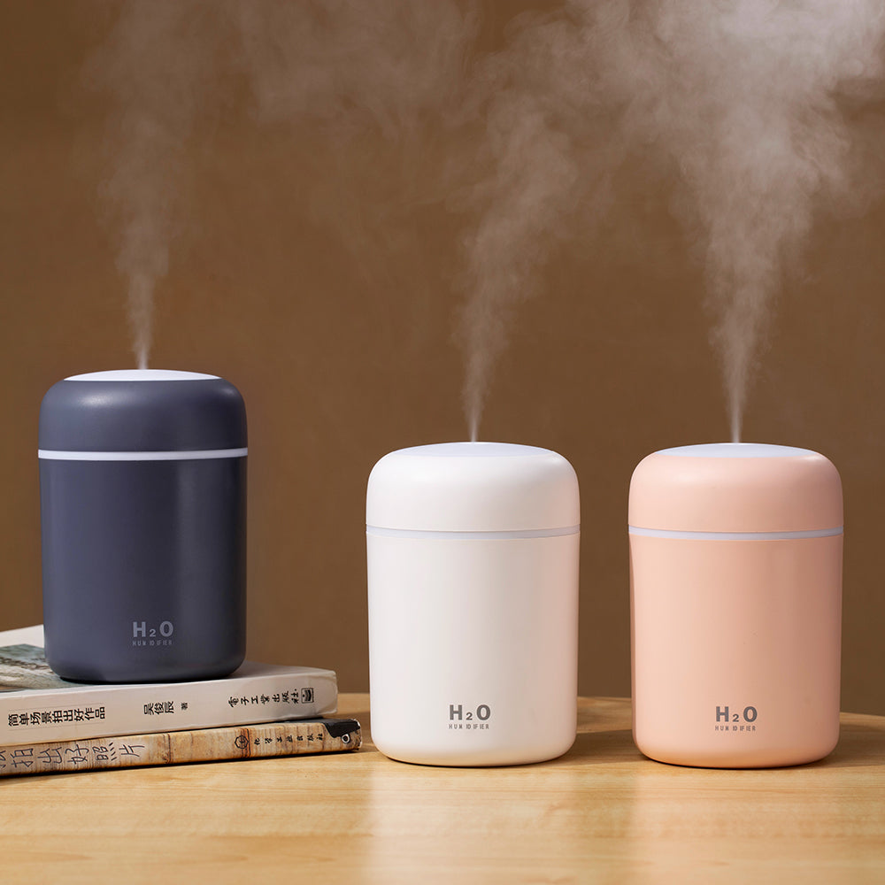 Home Car Charging Colorful Air Humidifier Usb Water Replenishment Main image