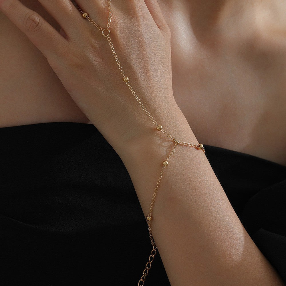 New Stylish Ring Bracelet With A Light-luxury High-end Vibe