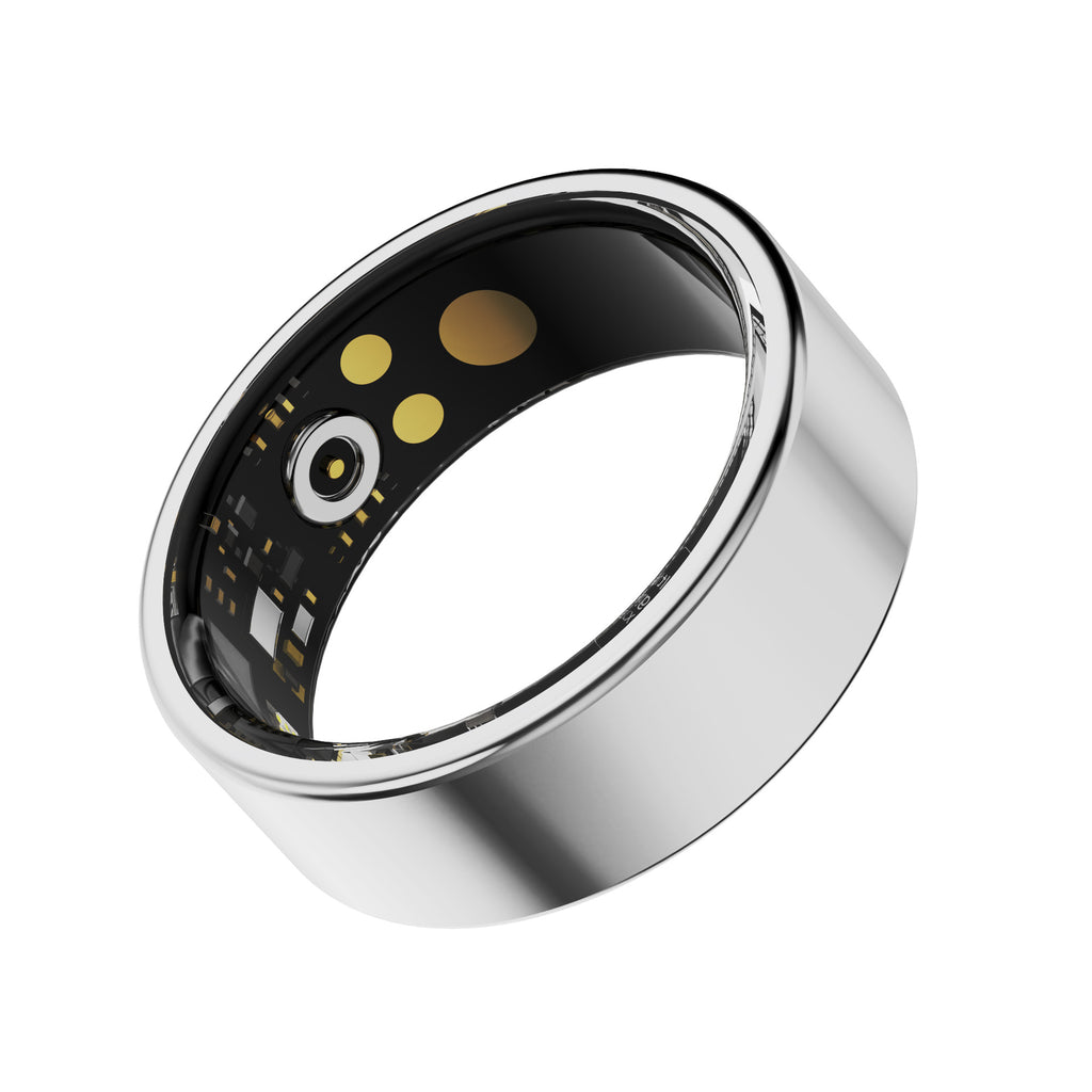 Smart Ring With Bluetooth For Blood Oxygen Heart Rate And Blood Pressure Health Monitoring
