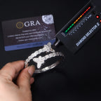 Jewelry Bracelet Featuring Top-quality Moissanite, Elegant And Fashionable, Luxurious And Trendy, Made Of S925 Silver With Electroplated Platinum.