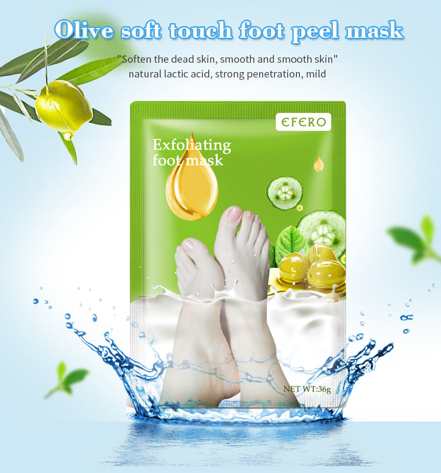 Exfoliating Foot Mask Foot SPA Pedicure Socks Removing Dead Skin Whitening Heels Feet Peeling Anti Cracked Foot Skin Care Secondary image