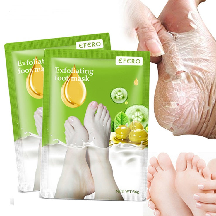 Exfoliating Foot Mask Foot SPA Pedicure Socks Removing Dead Skin Whitening Heels Feet Peeling Anti Cracked Foot Skin Care Main image