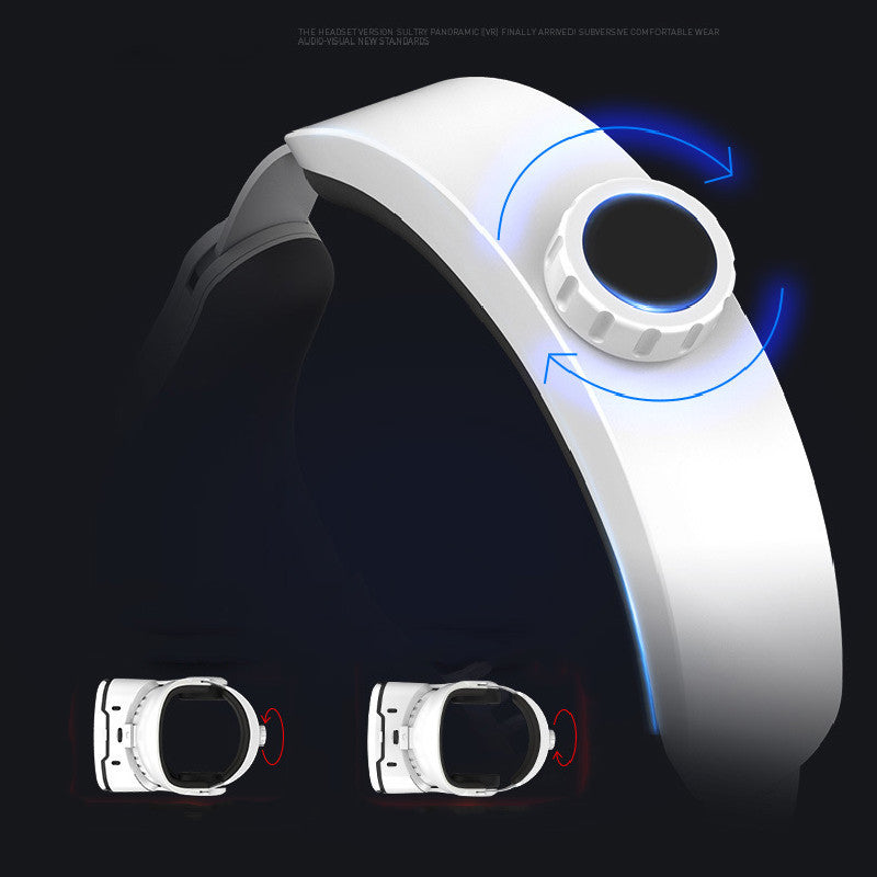 Head-mounted Adjustable HD VR Glasses With Headset Secondary image