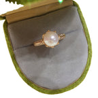 High-End Natural Freshwater Pearl Ring For Women