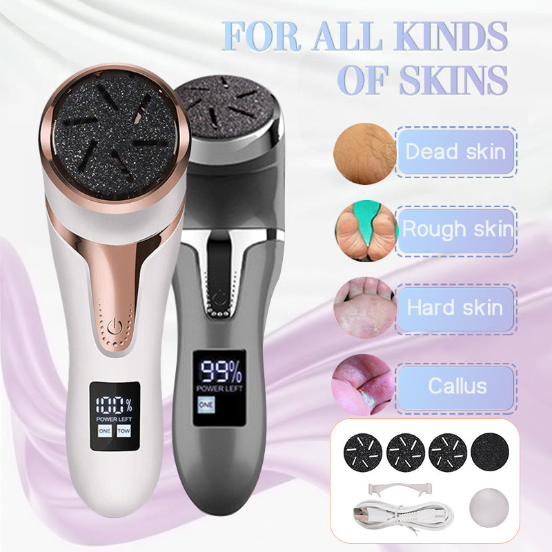 LCD Digital Display Electric Vacuum Cleaner Foot Scrubber Exfoliating Pedicure Beauty Supplies Gadgets Main image