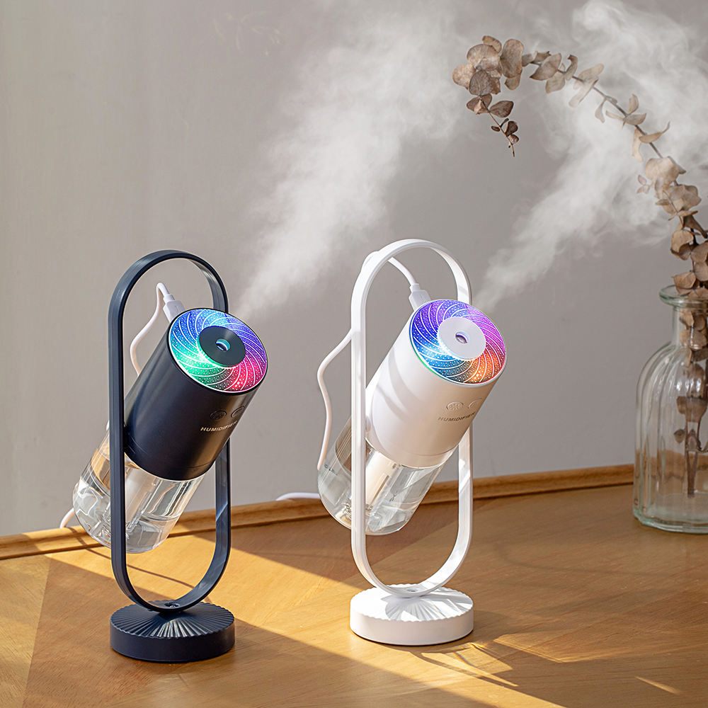 200ml Portable Colorful Light Humidifier USB Rechargeable Car Humidifier Main image