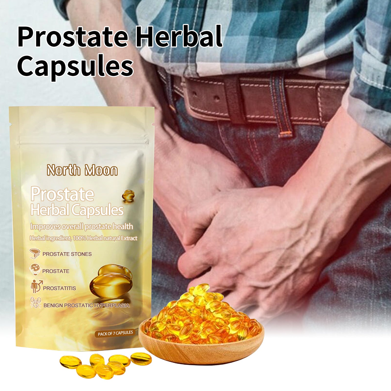 Relieve Male Front Discomfort Yang Warming Kidney Body Care Capsule Secondary image