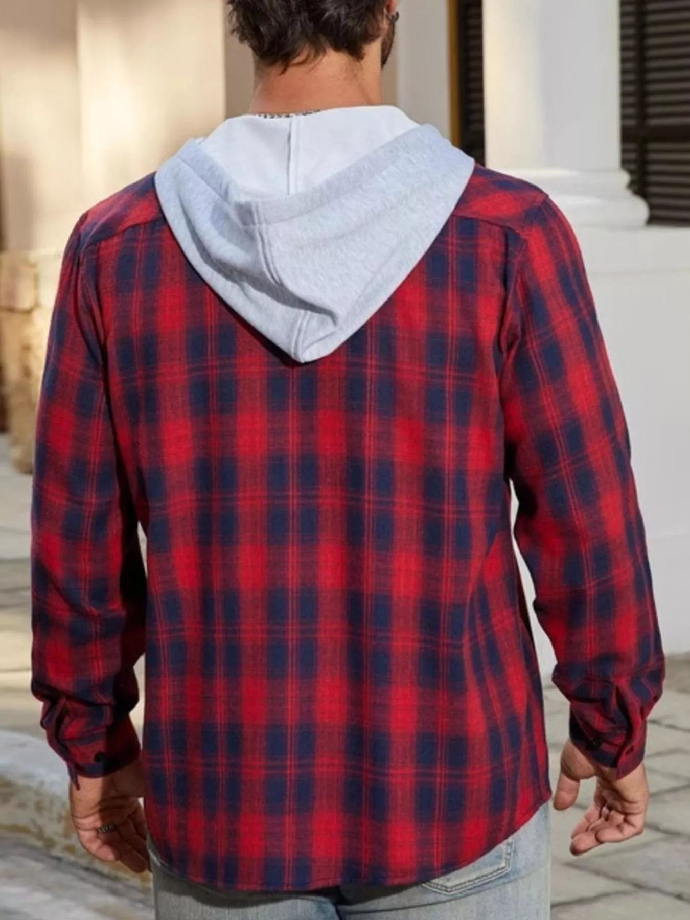 Men's Plaid Long Sleeve Shirt Secondary image